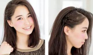 扎头发步骤 扎头发步骤